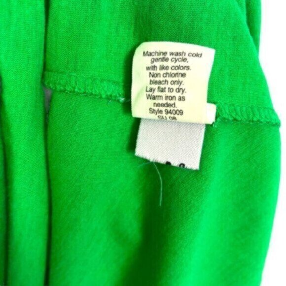 J. Crew | Women's Green Sleeveless V-Neck Jersey Knit Top Size Small - Picture 5 of 7